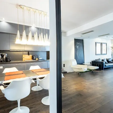 Apartment Luxury Industrial Style In Gazi Square Athens